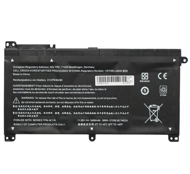 Аккумуляторная батарея BI03XL для ноутбука HP Stream 14-AX000, 14-AX000na, 14-AX001no - фото 1 - id-p215272559