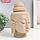 Сувенир полистоун бюст "Голова Будды" песочный 14,5х13х26 см, фото 2