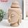 Сувенир полистоун бюст "Голова Будды" песочный 14,5х13х26 см, фото 4