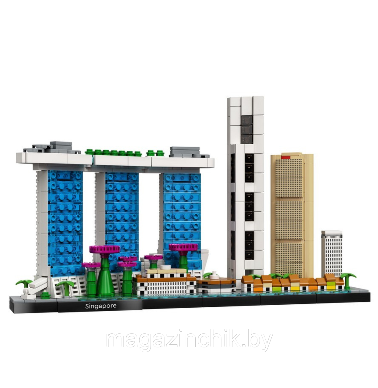 Конструктор Сингапур King 20057, 829 дет., Архитектура аналог Лего - фото 2 - id-p215272569