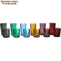 Набор стаканов для виски Brixton Color, 6 шт., 320 мл