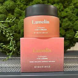 Крем питательный с коллагеном Lamelin Collagen 4 In 1 Cream, 100мл