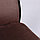 Стул DENVER, коричневый велюр HLR-49/черный AksHome, фото 7