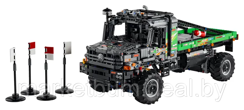Конструктор LEGO Technic 42129 Mercedes-Benz Zetros 4-колесный грузовик с дистанционным управле - фото 1 - id-p215272743
