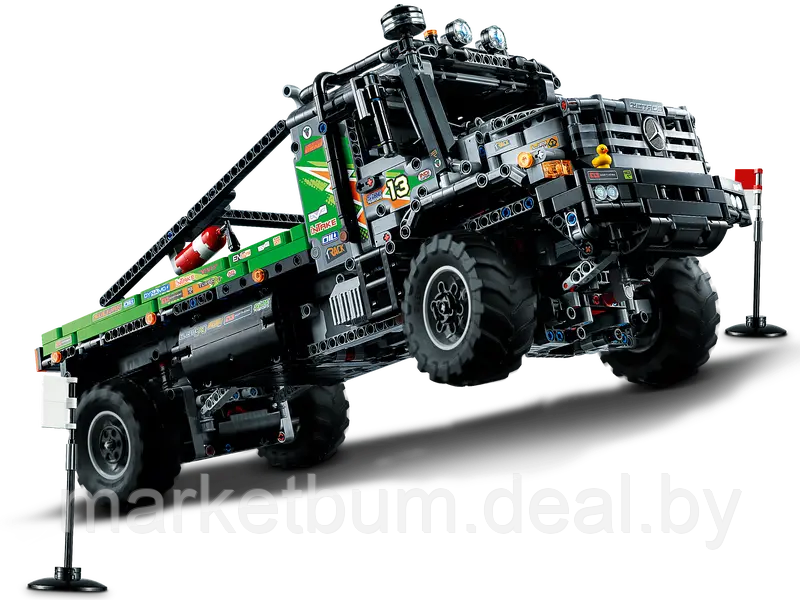 Конструктор LEGO Technic 42129 Mercedes-Benz Zetros 4-колесный грузовик с дистанционным управле - фото 3 - id-p215272743