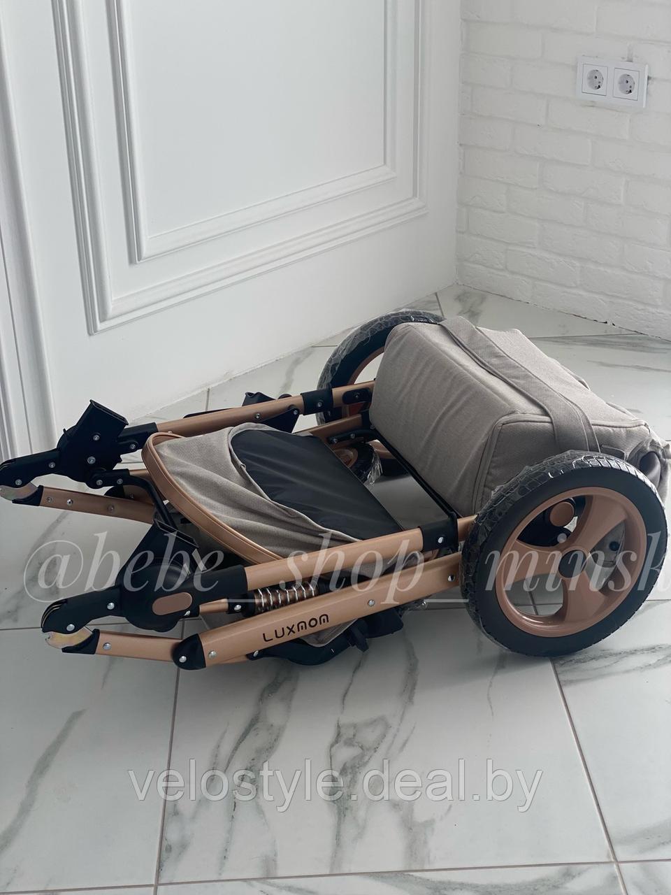 Детская коляска трансформер 2в1 - 3в1 Luxmom 518 - фото 5 - id-p172061367
