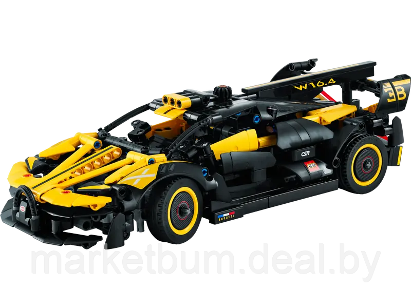 Конструктор LEGO Technic 42151, Bugatti (Болид Бугатти) - фото 4 - id-p215273366