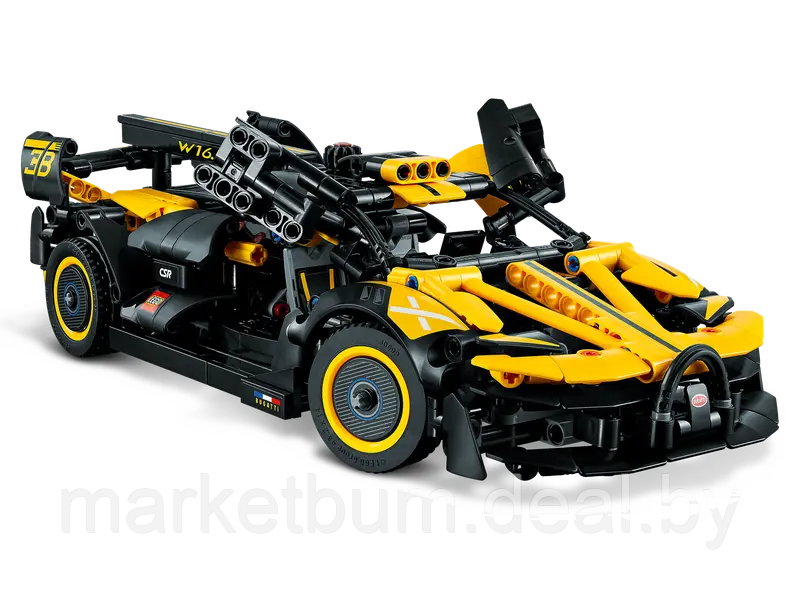 Конструктор LEGO Technic 42151, Bugatti (Болид Бугатти) - фото 5 - id-p215273366