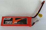 Аккумулятор ONBO 1900mAh 2s1p 7.4V (35C) LiPo T-dean