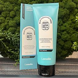 Пенка для умывания с гиалуроновой кислотой  Lamelin Mild Cleansing Foam Hyaluronic 150мл