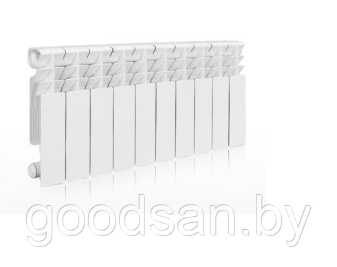 Радиатор Lammin eco 350/80 алюминиевый РФ 10 секций/ уп - фото 1 - id-p205252896