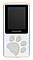 MP3 плеер - Digma S4 8GB, экран 1.8", FM радио, microSD, белый/оранжевый, фото 6