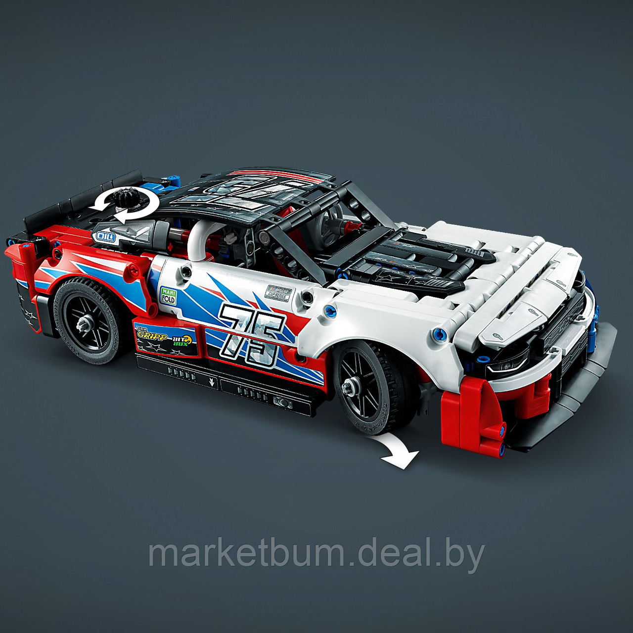 Конструктор LEGO Technic 42153, Chevrolet Camaro ZL1 серии NASCAR - фото 5 - id-p215273460