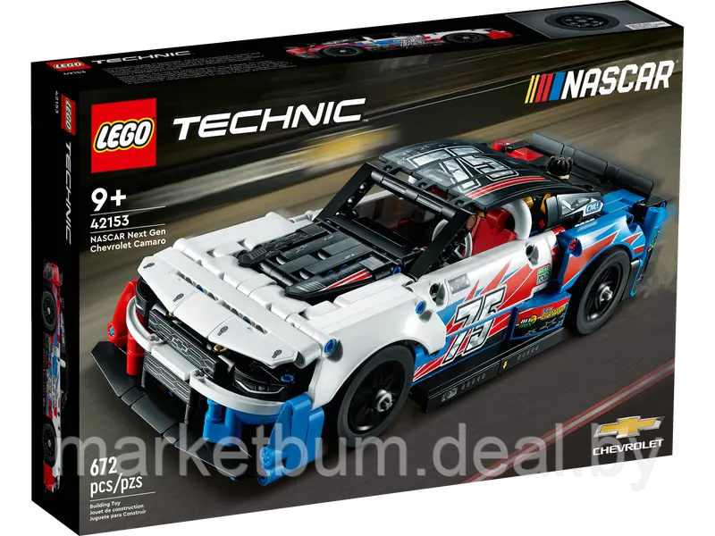 Конструктор LEGO Technic 42153, Chevrolet Camaro ZL1 серии NASCAR - фото 2 - id-p215273460