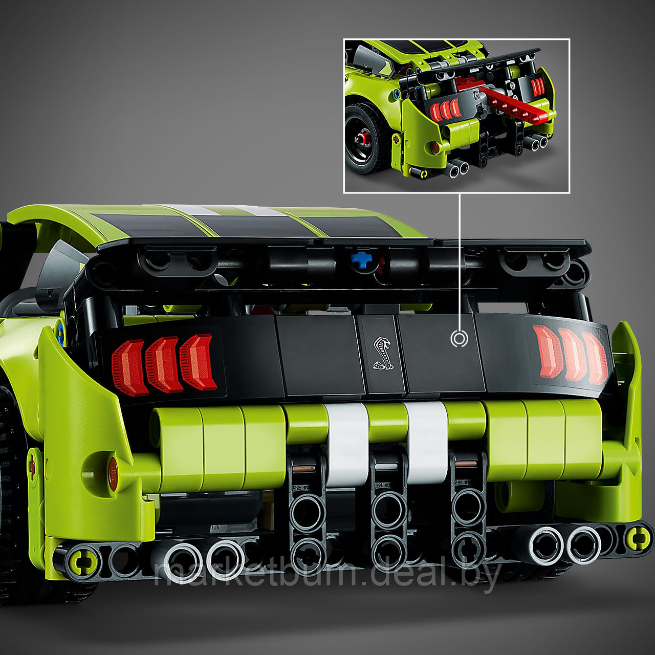 Конструктор LEGO Technic 42138 Ford Mustang Shelby GT500 - фото 5 - id-p215273615