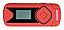 MP3 плеер - Digma R3 8GB, экран 0.8", FM радио, microSD, прищепка, красный, фото 2