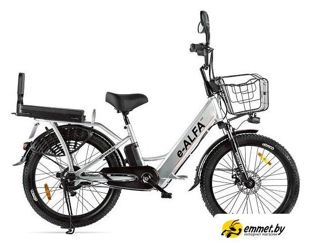 Электровелосипед Eltreco Green City E-Alfa Fat (серый) - фото 1 - id-p215274089