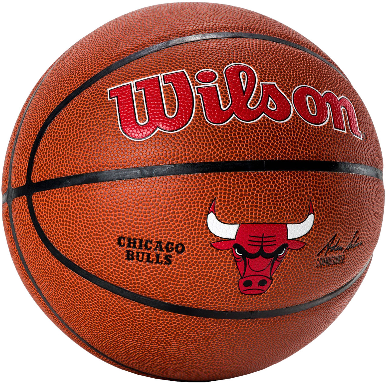Мяч баскетбольный Wilson NBA Chicago Bulls - фото 2 - id-p215274137