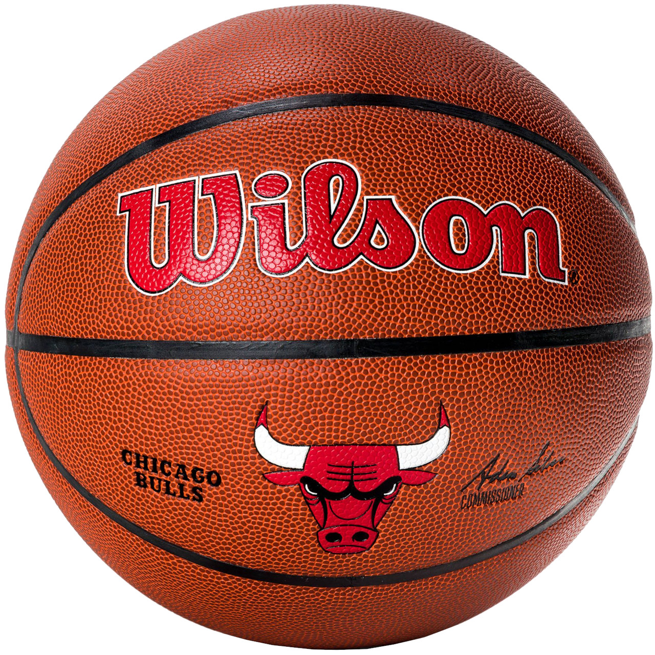 Мяч баскетбольный Wilson NBA Chicago Bulls - фото 1 - id-p215274137