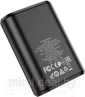 Портативное зарядное устройство Hoco Q3 J72A 10000mAh PD 20W + QC3.0 - фото 3 - id-p215275589