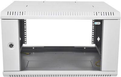 Шкаф коммутационный ЦМО ШРН-Э-6.500 настенный, стеклянная передняя дверь, 6U, 600x345x520 мм - фото 1 - id-p213131309