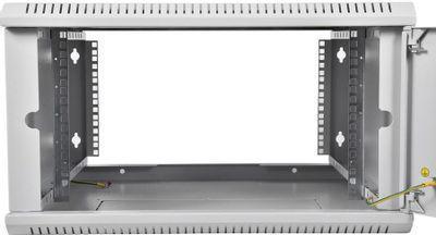 Шкаф коммутационный ЦМО ШРН-Э-6.500 настенный, стеклянная передняя дверь, 6U, 600x345x520 мм - фото 5 - id-p213131309