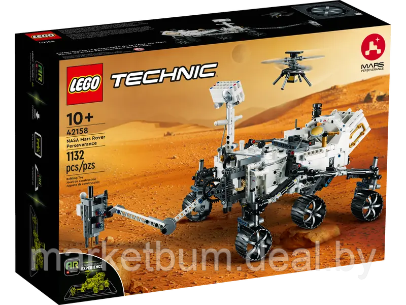 Конструктор LEGO Technic 42158, Марсоход NASA - фото 2 - id-p215279091