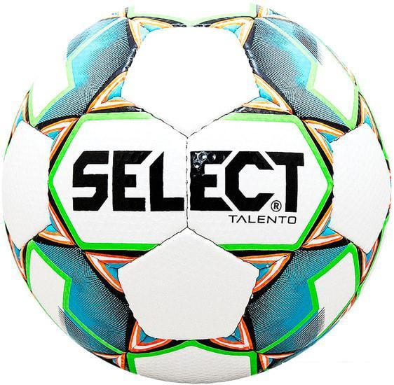 Мяч Select Talento (3 размер, белый/голубой) - фото 1 - id-p213935834