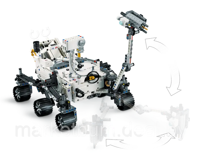 Конструктор LEGO Technic 42158, Марсоход NASA - фото 7 - id-p215279091