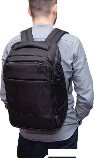 Городской рюкзак Grizzly RQ-019-21 (черный) - фото 9 - id-p215078597