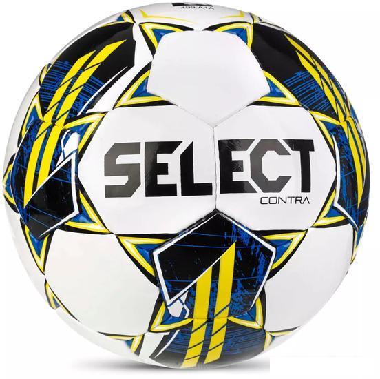 Футбольный мяч Select Contra Basic v23 0855160005 (размер 5, белый/черный/желтый) - фото 2 - id-p214884340