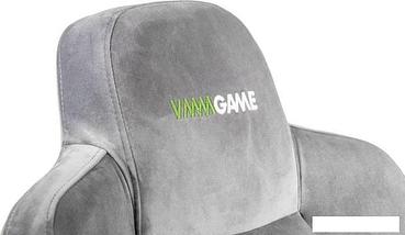 Кресло VMM Game Unit Velour Upgrade XD-A-VRGY-B23 (серый), фото 2