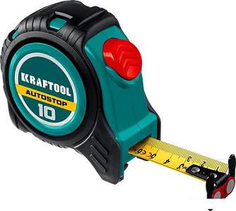 Рулетка KRAFTOOL AutoStop 3412-10-25