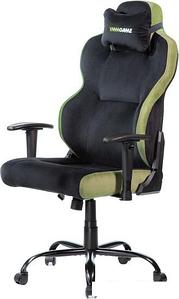 Кресло VMM Game Unit Velour Upgrade XD-A-VRBKGN-B23 (черный/зеленый)