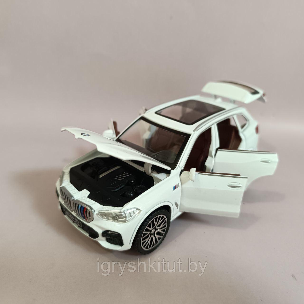 Инерционная металлическая машинка BMW X5 - фото 4 - id-p164847081