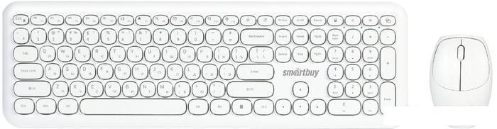 Клавиатура + мышь SmartBuy SBC-666395AG-W - фото 1 - id-p215262269