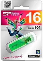 USB Flash Silicon-Power Helios 101 16GB зеленый [SP016GBUF2101V1N], фото 3