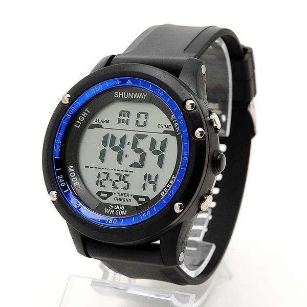Наручные электронные часы SHUNWAY S-908 водозащищенные - фото 3 - id-p215279129