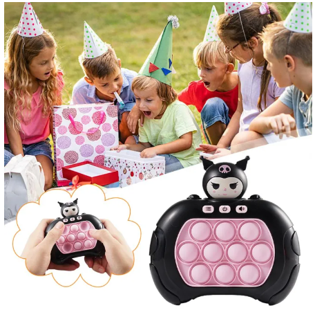 Электронная приставка консоль Pop It Kuromi / Антистресс игрушка для детей и взрослых - фото 3 - id-p215280512