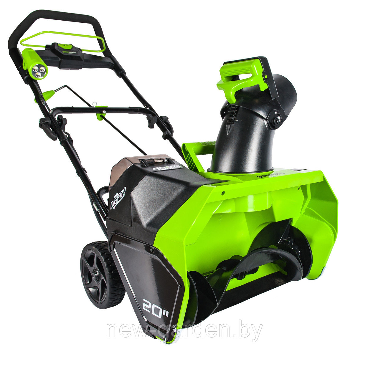 Снегоотбрасыватель аккумуляторный Greenworks GD40ST 40В G-MAX DigiPro - фото 2 - id-p215281857