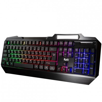 Игровая клавиатура - Smartbuy RUSH Armor, подсветка, черная (SBK-310G-K) - фото 2 - id-p215282049