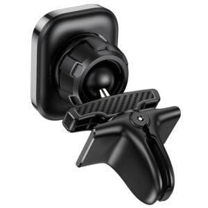 Автомобильный держатель для телефона S49 Fuerte series air outlet magnetic car holder черный - фото 3 - id-p215282346
