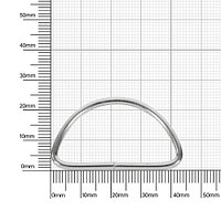 Полукольцо 38-39мм ник 2,5 мм