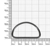 Полукольцо 38-39мм бл/ник 2,5мм