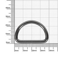 Полукольцо 30мм бл/ник 4мм D