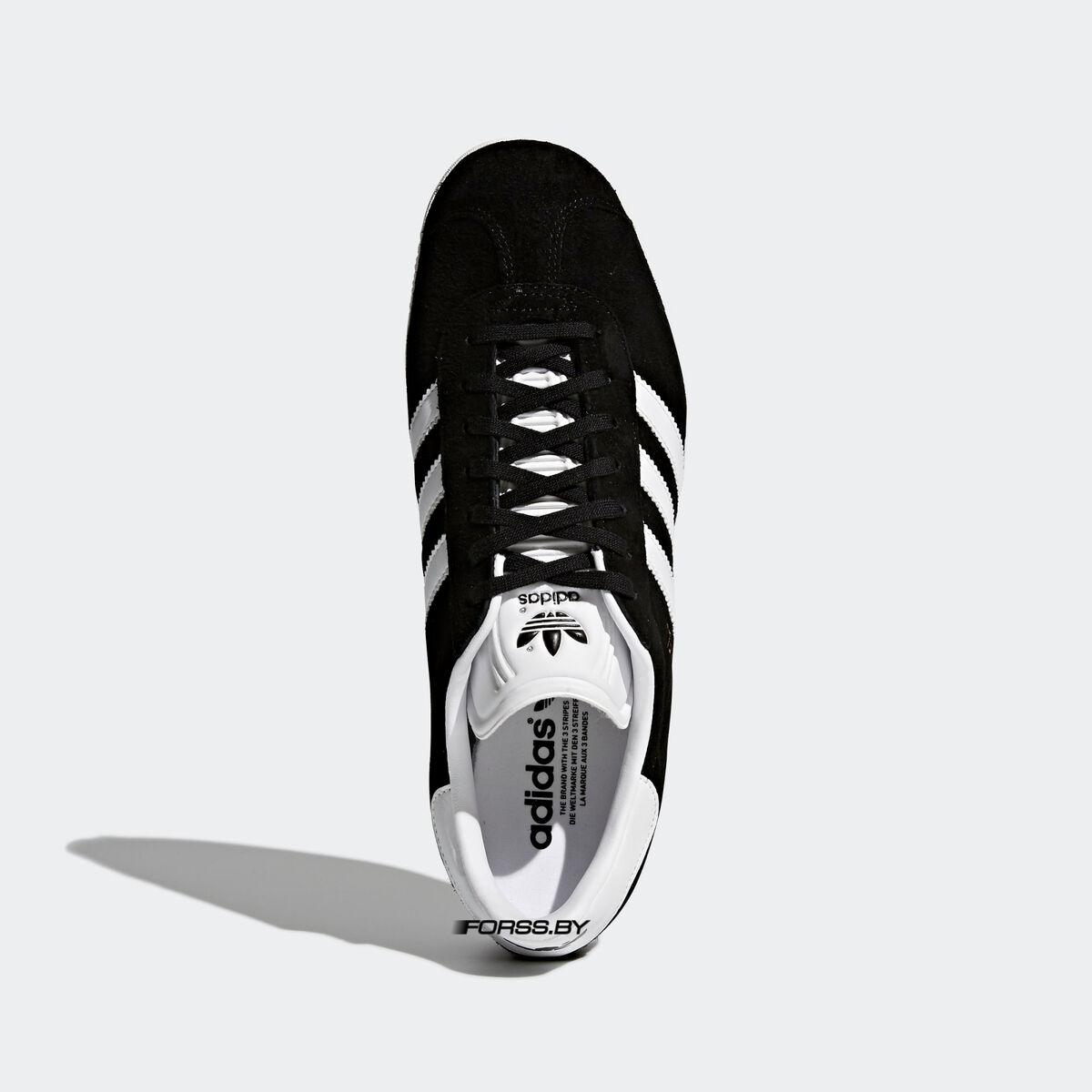 Кроссовки Adidas Gazelle (Core Black) - фото 6 - id-p215284235
