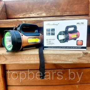 Ручной кемпинговый светодиодный фонарь-светильник HEL-T93 (USBсолнечная батарея, 7 режимов работы, с функцией