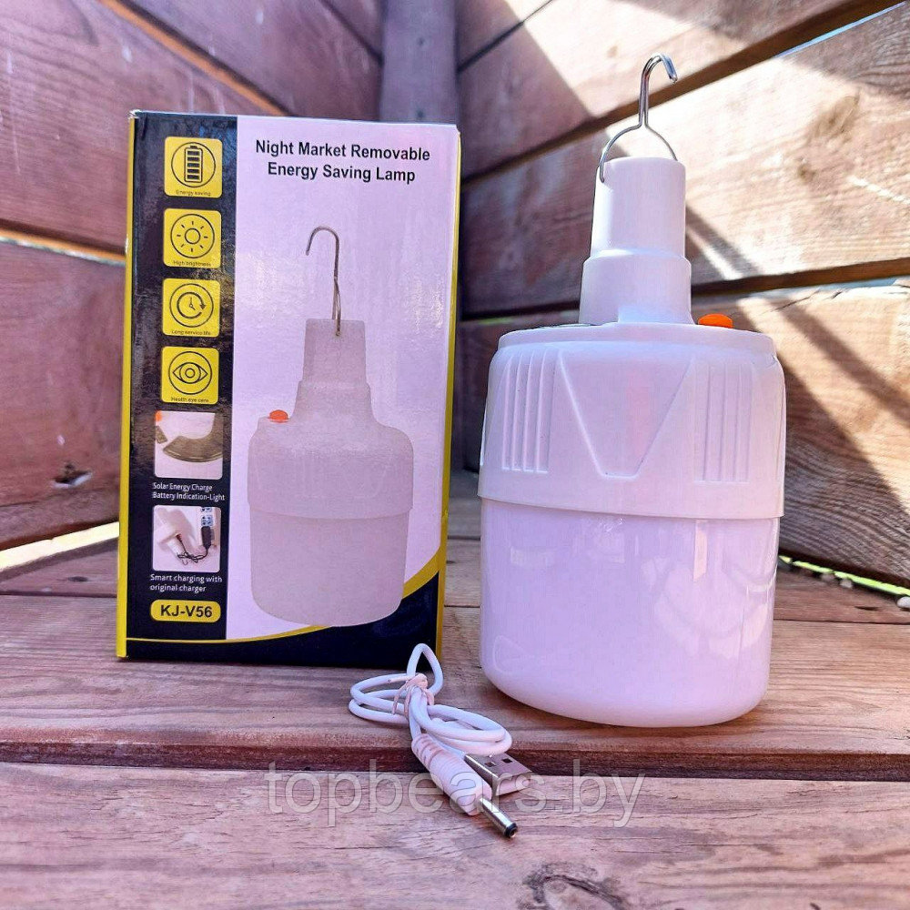 Кемпинговый фонарь Night market removable energy saving lamp (USBсолнечная батарея, 5 режимов работы) - фото 9 - id-p215284306