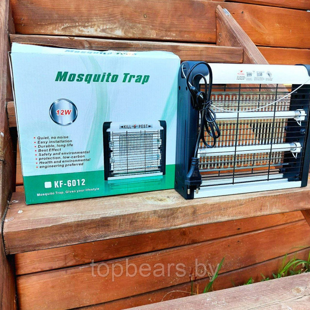 Настенная антимоскитная ловушка для комаров Mosquito Trap KF-6012 27.30х 24.00 см (12W, 220V) - фото 5 - id-p215284312