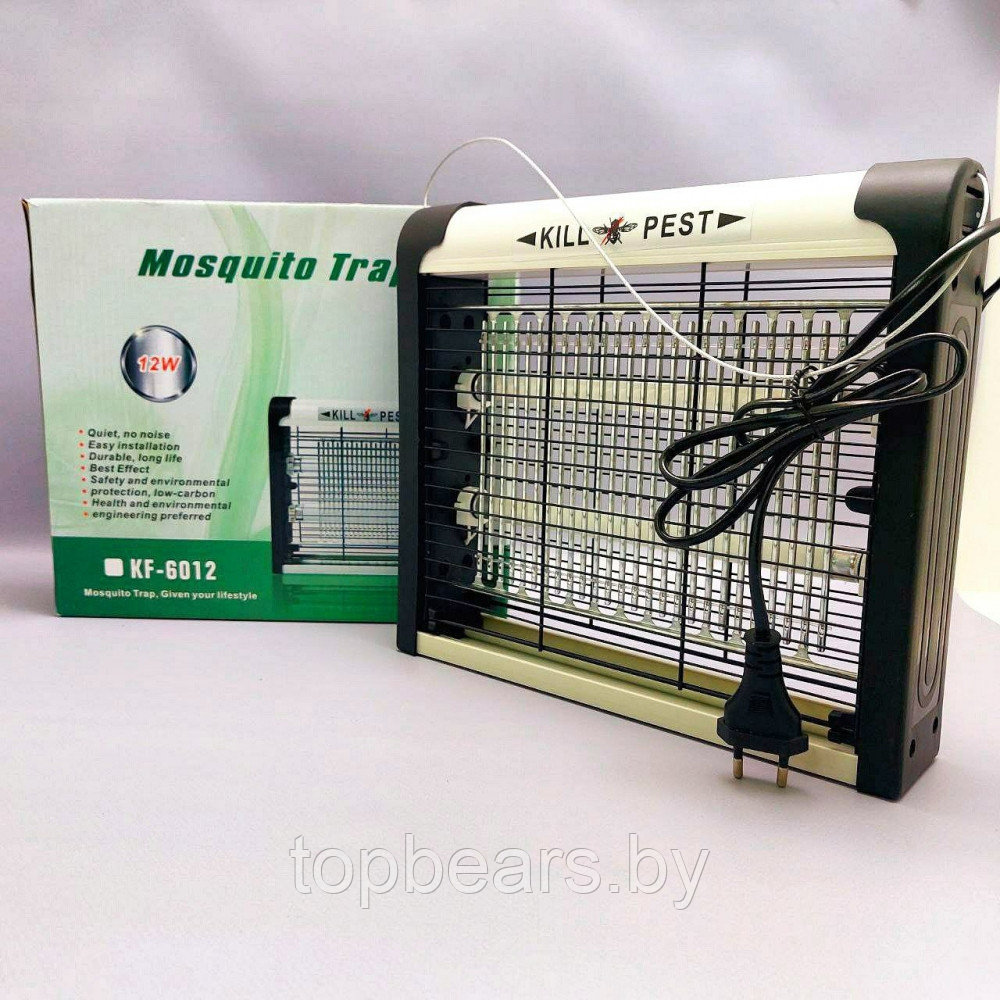 Настенная антимоскитная ловушка для комаров Mosquito Trap KF-6012 27.30х 24.00 см (12W, 220V) - фото 10 - id-p215284312